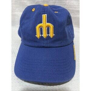 Seattle Mariners 47 Brand Cooperstown Collection Adjustable Hat Cap Trident MLB